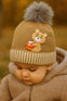 Skin Fashion Baby Bear Knitted Warm Winter Wool Cap (6 Months -3 Years) CP5087B
